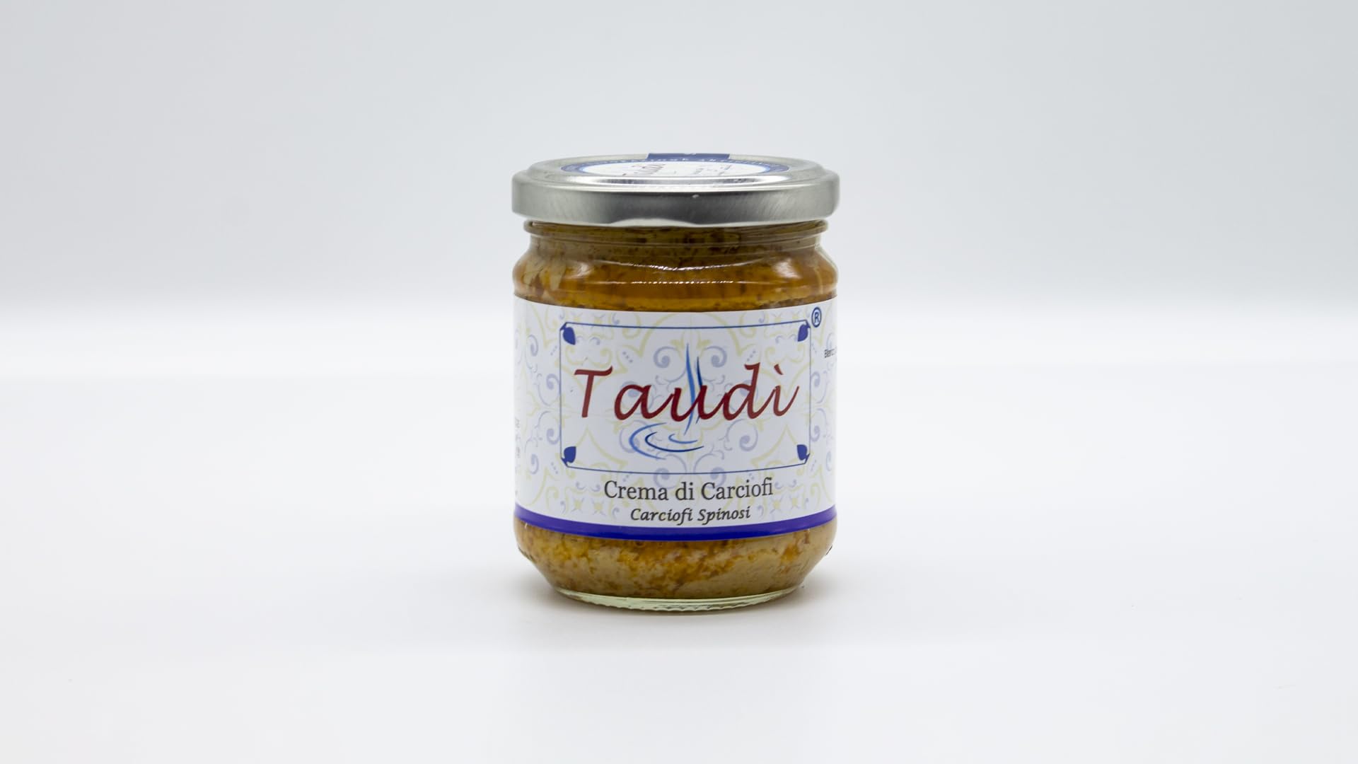 Taudì Conserve Crema de Alcachofas Sicilianas 180g – Vegana, Sin Conservantes, Artesanal