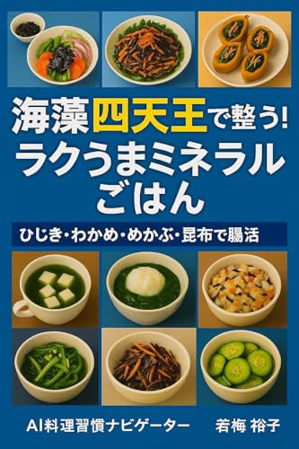 海藻四天王で整う!ラクうまミネラルごはん ラクうま整えごはん × AI時短術