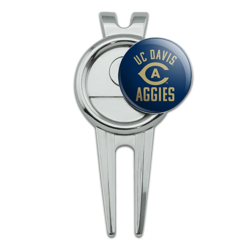 GRAPHICS & MORE UC Davis Aggies Logo Golf Divot Repair Tool and Ball Marker