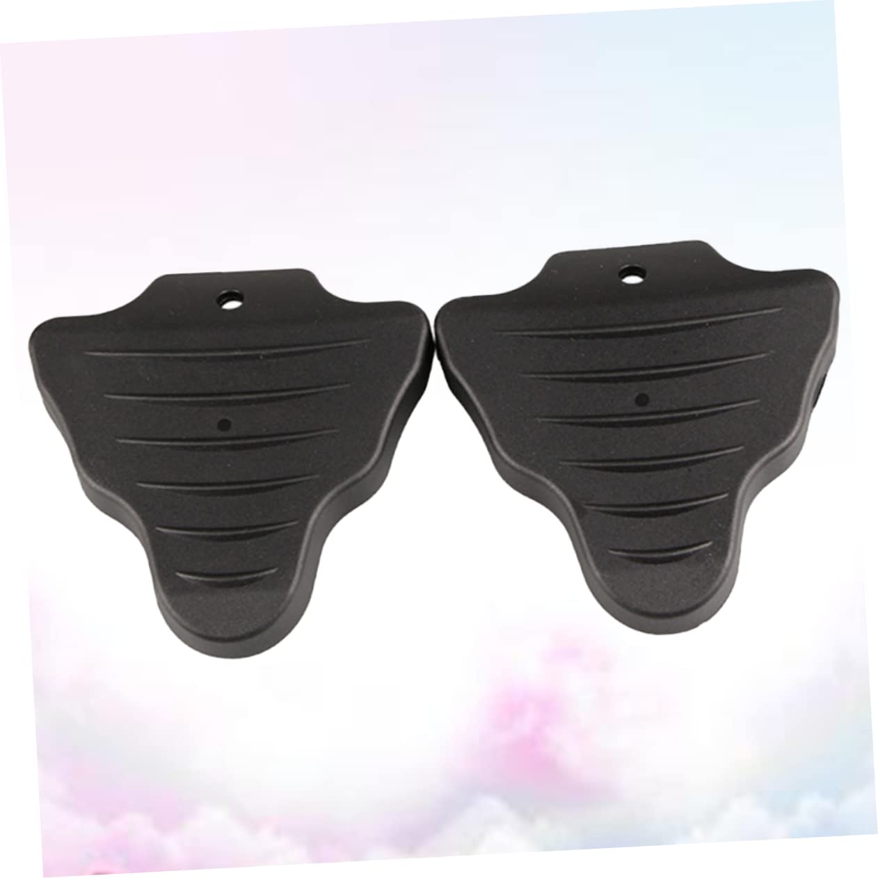 Toddmomy 3paires Couvre-pédales pour Chaussures De Vélo La Boue Saleté Accessoires Pratiques pour Pédales De Route Compatible avec Crampons Fixes Et Flottants Conception Anti-dérapante