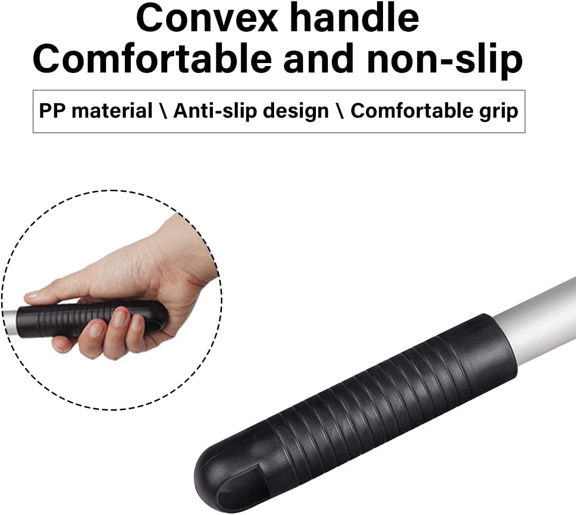 Pulitore Parabrezza Auto Con Asta Estensibile - 4 Pastiglie Microfibra Lavabili, Manico Alluminio, Verde - Foto 7