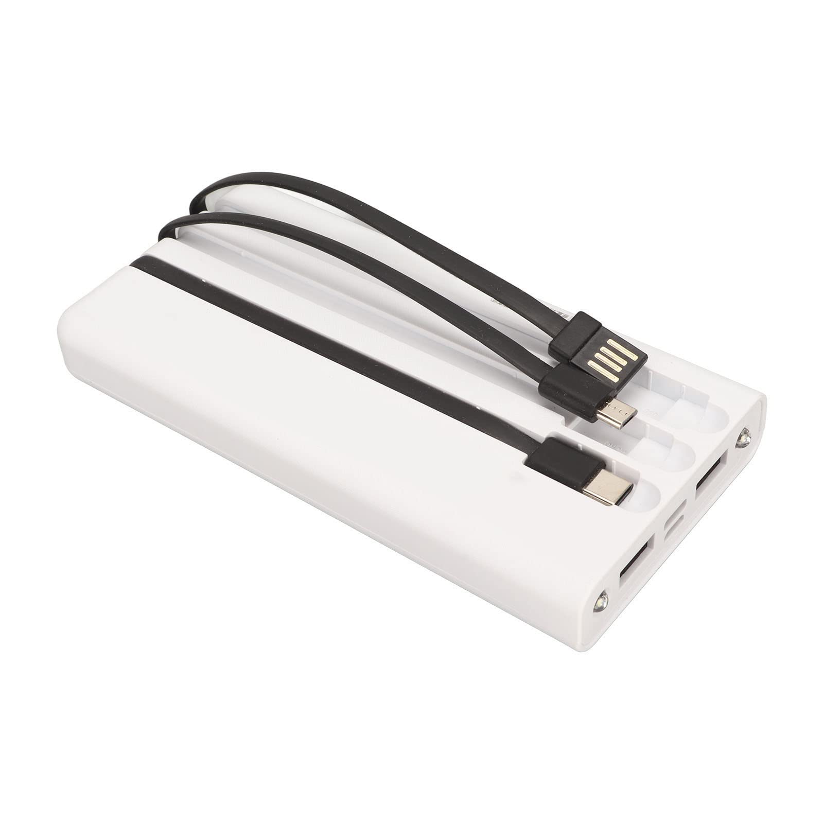 Bewinner Banque d'énergie Solaire 20 000 MAh avec Affichage de la Puissance, Double Ports de Sortie USB, Chargeur de Téléphone Solaire Portable, Batterie Externe pour Randonnée, Camping, Voyage,