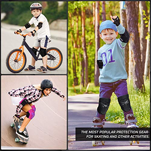 image for BOSONER Adult/Child Knee Pad Elbow Pads Guards Protective Gear Set for