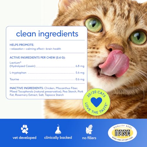 Native Pet Cat Calming Treats - Chicken Flavored Calming Chews for Cats - Image 3