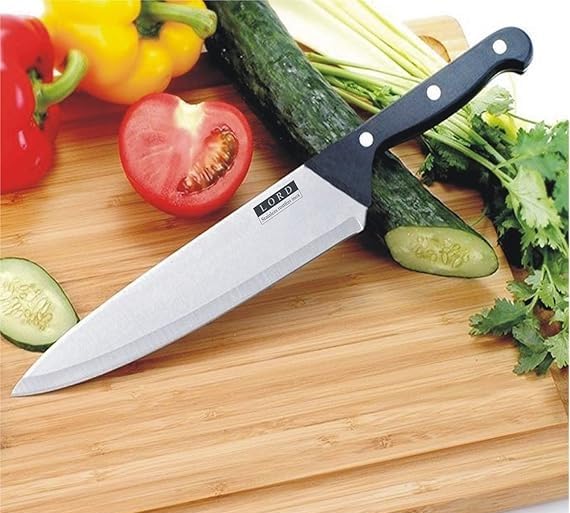 Lord Heavy Steel Knife 6" (Black)