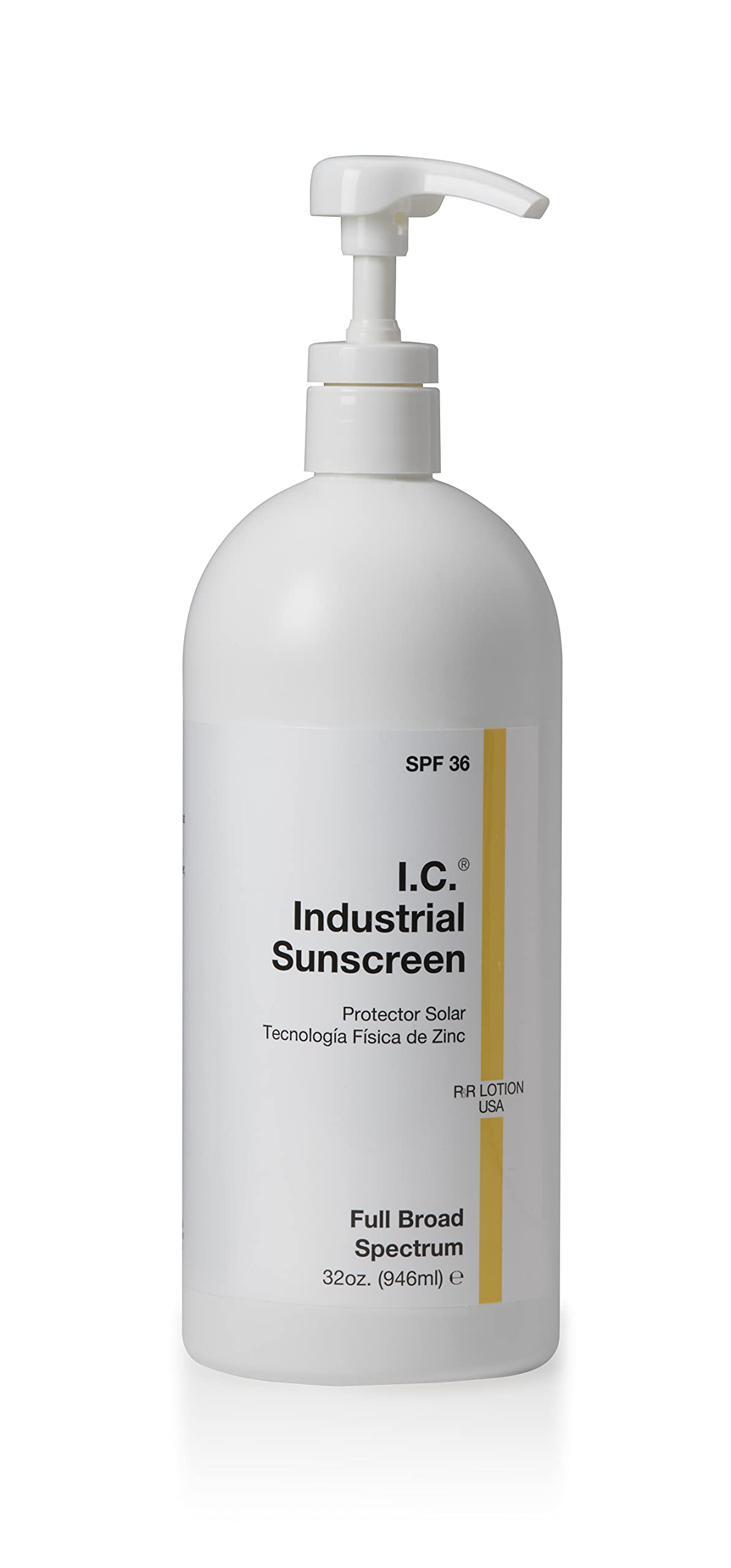 Buy Industrial Zinc Oxide Sunscreen SPF36, Full Broad Spectrum, Rubs in Clear, Protects