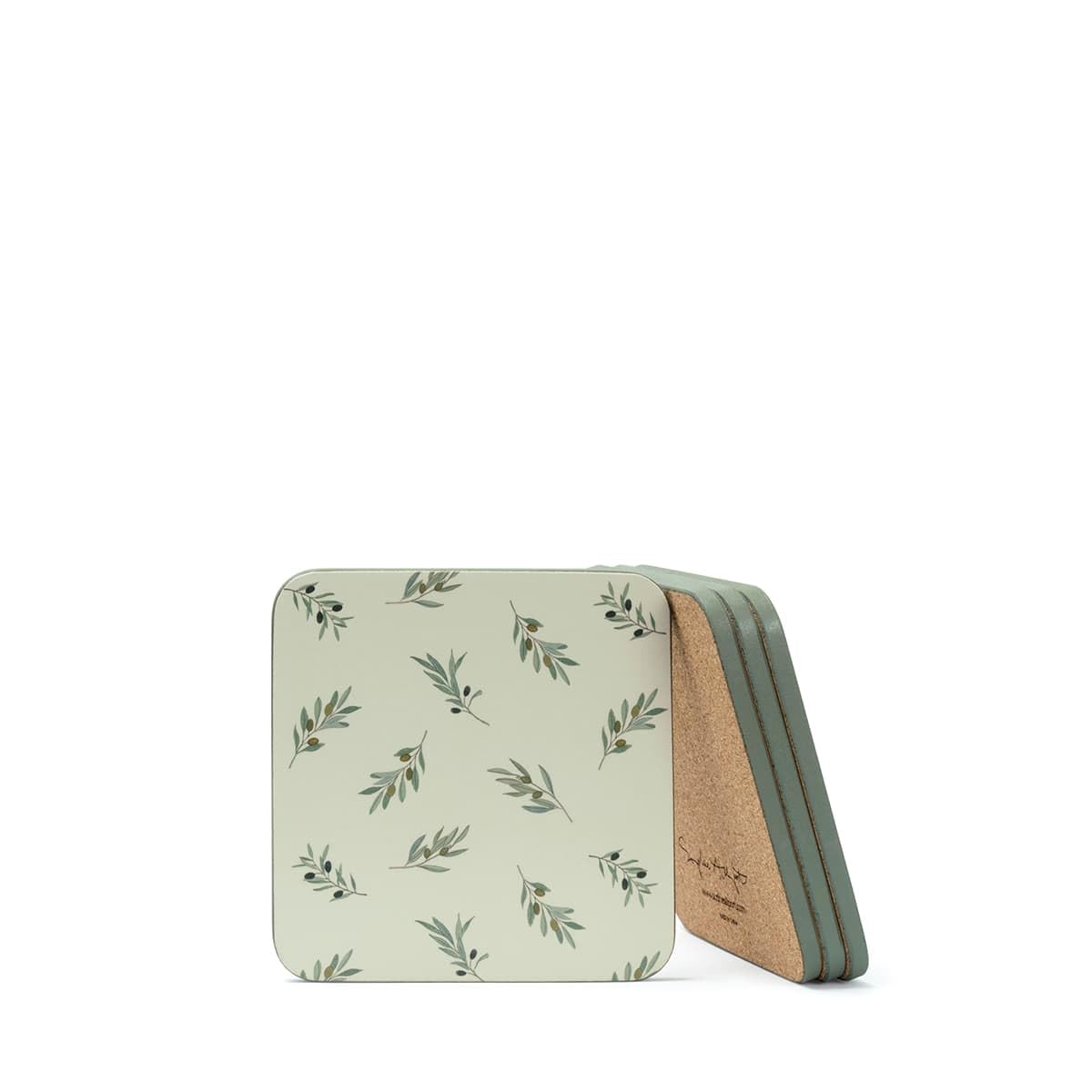 Sophie Allport Olive Coasters (Set of 4)
