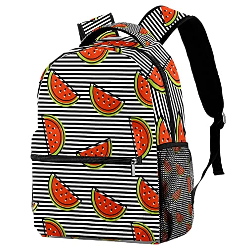 Sac à dos à rayures citron parfait pour le collège et les sorties de vos enfants