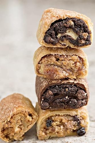 Kosher Gourmet Cookies Gift Tin By Challah And Co. – Gift Box Of Classic Rugelach Cookies –Cookies Filled With Chocolate, Raspberry, Cinnamon Nut –– Kosher Dairy #TOP1