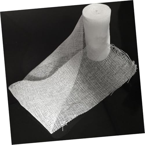10 piezas de rollos de gasa para primeros auxilios 8x600cm cinta de compresión para vendaje de heridas para entrenamiento y atención de emergencia miniatura 7