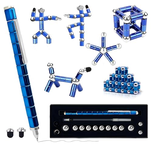 Fidget Pen, Decompression Magnetic Pen, Multifunctional Deformabl...