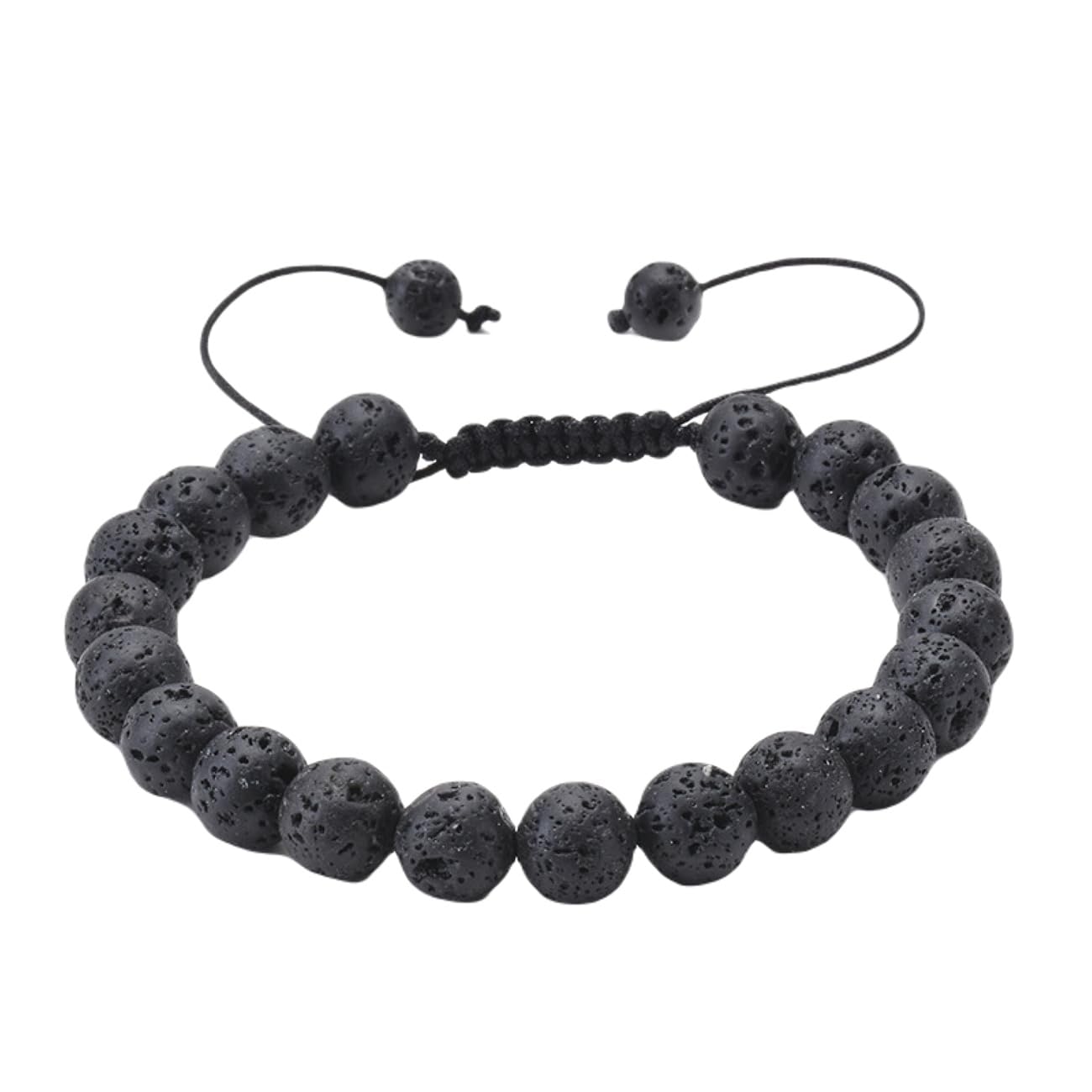 Schmuckarmband gewebt, verstellbar für Sie und Ihn, Naturstein-Perlenarmband Herren mit Edelsteinen 18 mm, tolle Geschenkidee, handgefertigt – 18 cm. Haushaltsarmaturen