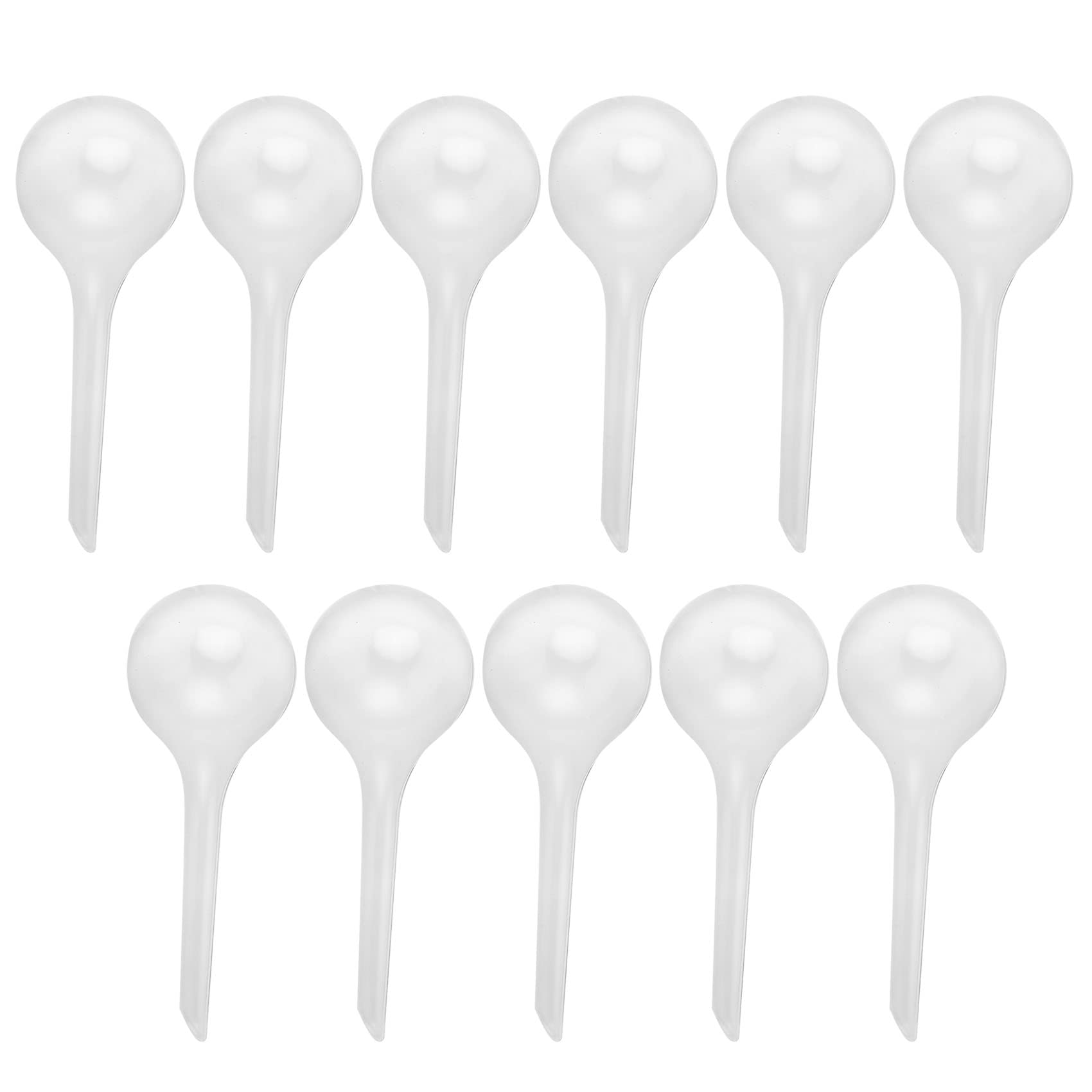 BPQiang 11Pcs Clear Automatic Watering Bulbs Globes Device Plastic Balls for Plants Vacation Houseplant Plant Pot