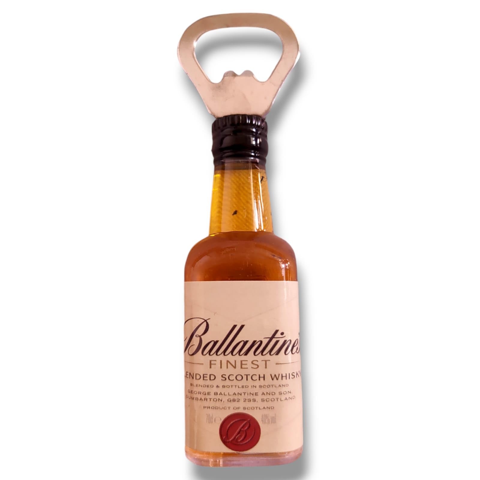 Artbizz Whisky Bottle Shaped Bottle Opener and Fridge Magnet | Multi-Functional Beer and Can Opener | Stylish Bar Accessory