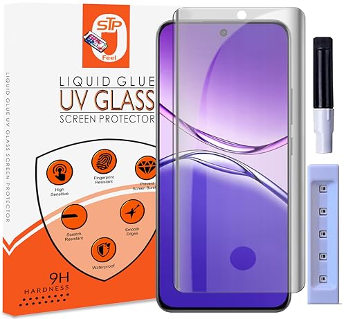 Image of UV Premium Privacy Tempered Glass Screen Protector Guard Compatible for Oppo F29 Pro 5G (6.7 Inch, Pack of 1) Full Edge to Edge Coverage Anti-Spy /Anti-Peeping 9H Hardness