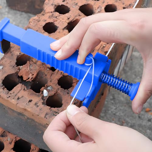 Atyhao 2PCS Brick Liner Runner Wire Drawer Bricklaying Tool Leveling Measuring Tool Engineering Accessory Masonry Tools(#1) - Image 7