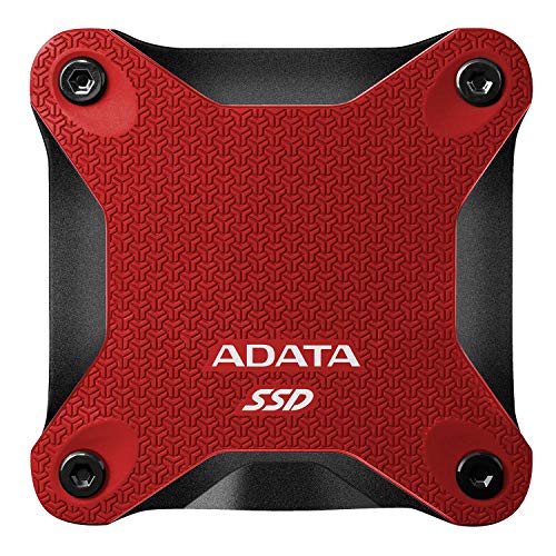 ADATA Entry Series SD600Q: 240GB Red External SSD USB 3.1 Gaming Console Compatible