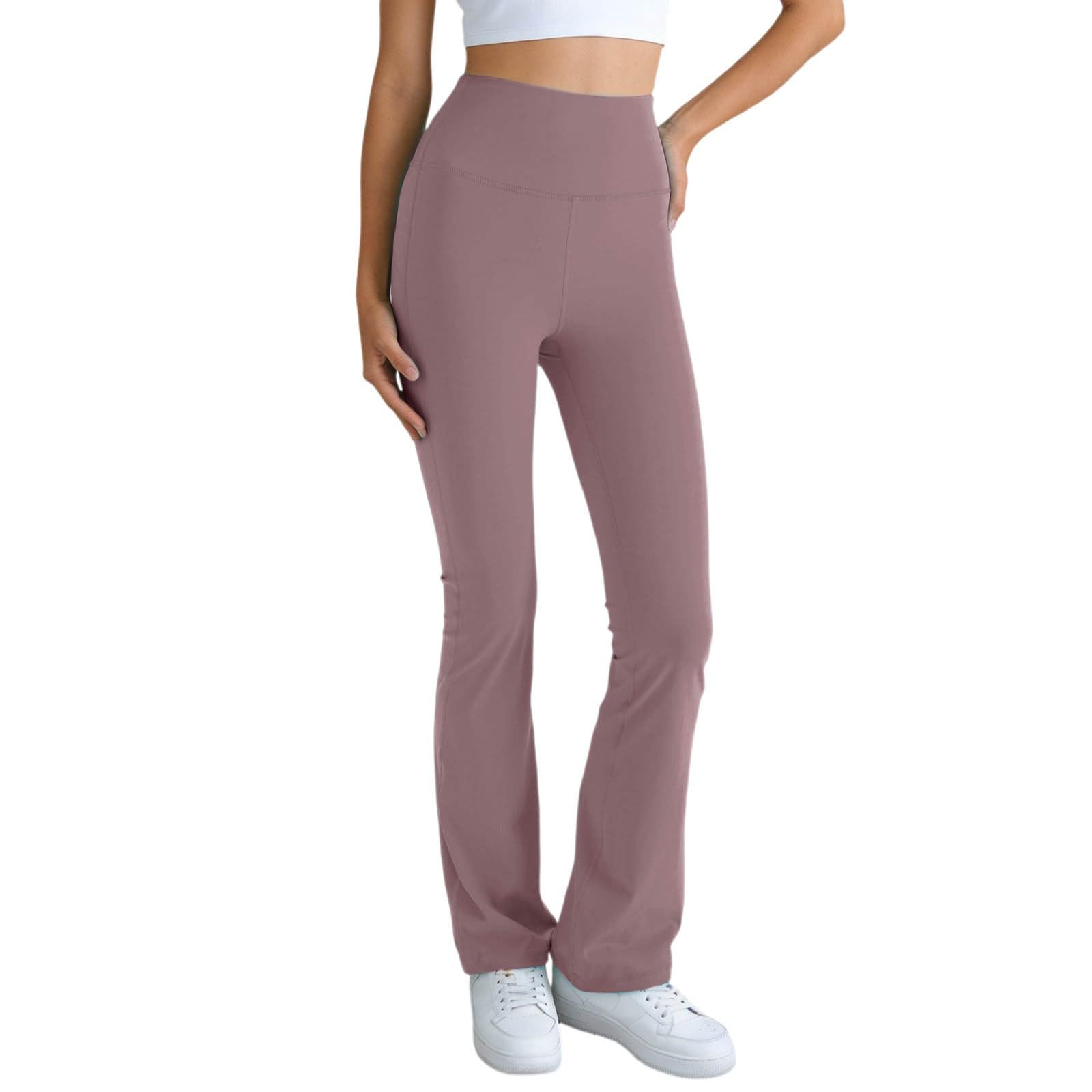 Pantalon Yoga Femme Taille Haute Legging athlétique entraînement Sportif Tenue Fitness Confortable Extensible vêtement Course Salle
