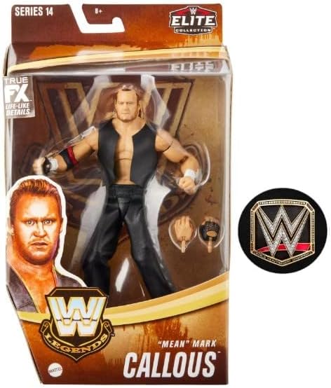 WWE Elite Legends Collection 6-inch Articulated Action Figure Series (Mean Mark Callous)