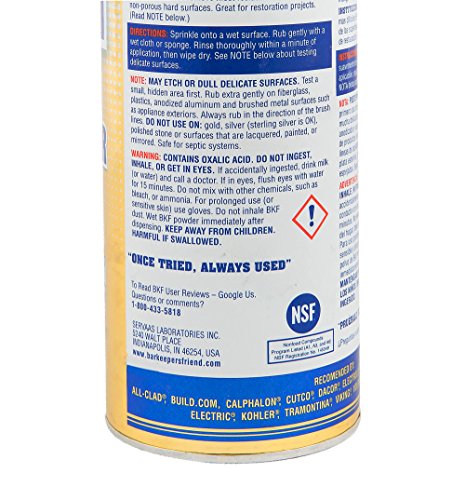 Bar Keepers Friend Powdered Cleanser 21-Ounces (1-Pack)