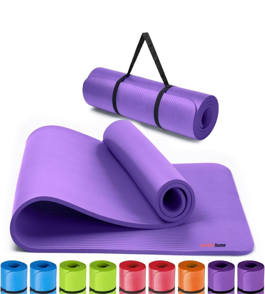 Esterilla de yoga esterilla de fitness antideslizante y esterilla de entrenamiento, esterilla de yoga gruesa