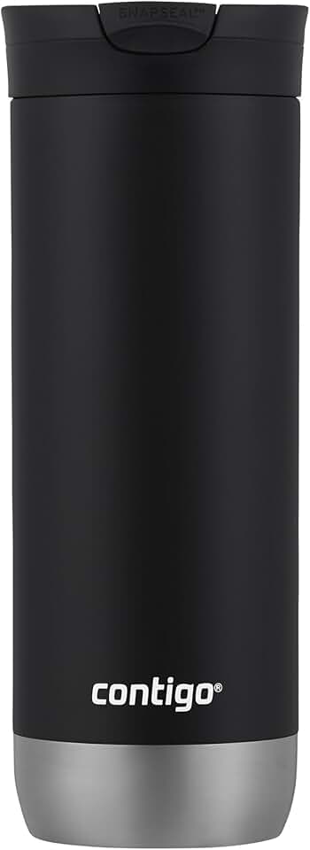 HuronTravel Mug Screw Cap Stainless Steel Drinking Cup
