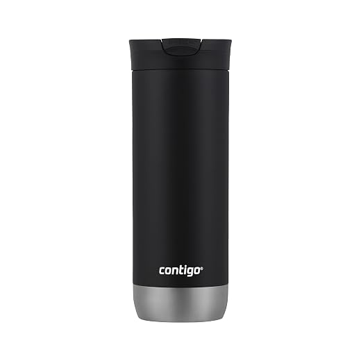 Contigo HuronTravel Mug Screw Cap Stainless Steel Drinking Cup