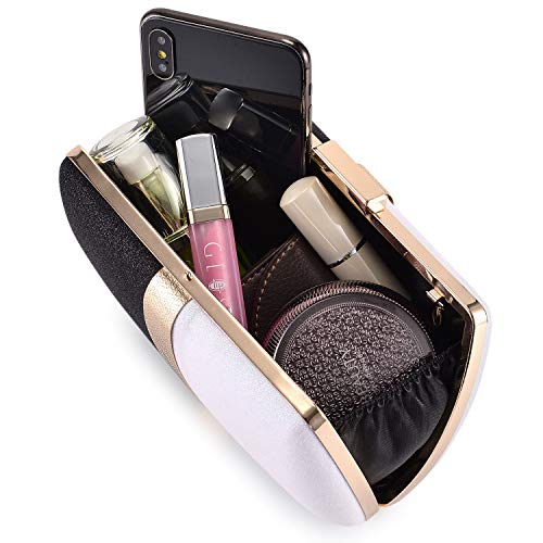 Image of Selight Glitter Clutch Purse for Women Wedding Evening Bag Sparkle Formal Bridal Purse Ladies Prom Cocktail Party Handbag