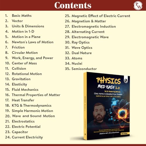 Image of PW Physics Med Easy 2.0 Notes | Notes, Formulas, Mnemonics, Tips & Tricks for NEET /JEE & Board Exams | Dr. Manish Raj (MR Sir) Physics Handwritten Notes [Paperback] Dr. Manish Raj (MR. Sir)
