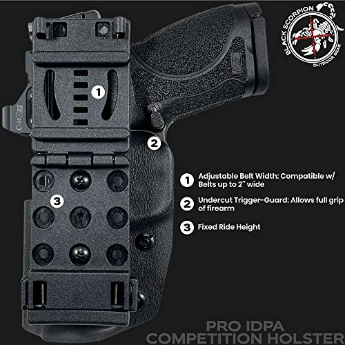 Black Scorpion IWB Holster - Full Profile Concealed Carry Inside Waistband