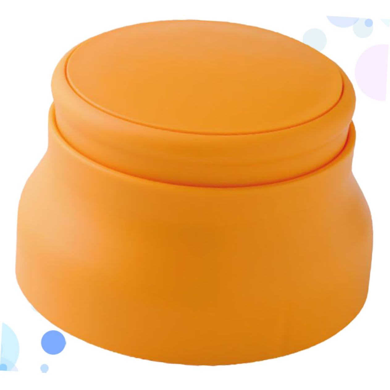 Ciieeo Stampo per Polpette di Riso e Sushi 10X10X6,5Cm in Plastica Alimentare Arancione Facile da Pulire e Usare per Ragazzo Ragazza Nella Preparazione di Dolci e Fondant