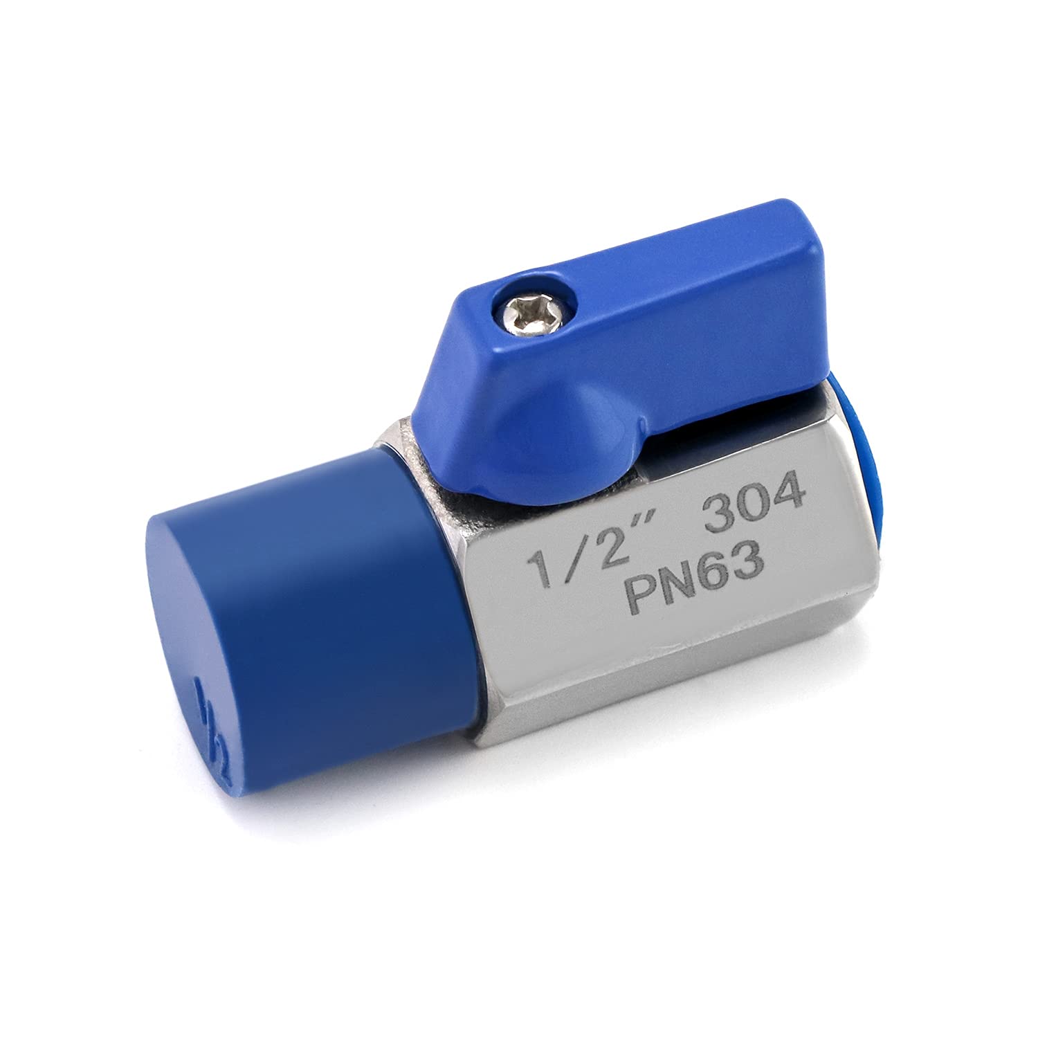 Rubinetto 1/2 Pollice Esterno Valvola A Sfera In Ottone 1 1/4'' PN40 - Passaggio Completo, Per Uso Industriale, Filettatura M/F Valvola A Sfera Professionale Bricoman