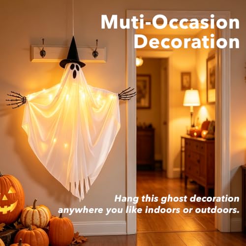 Halloween Decorations Outdoor,Swinging Ghost Outdoor Decor - image 3