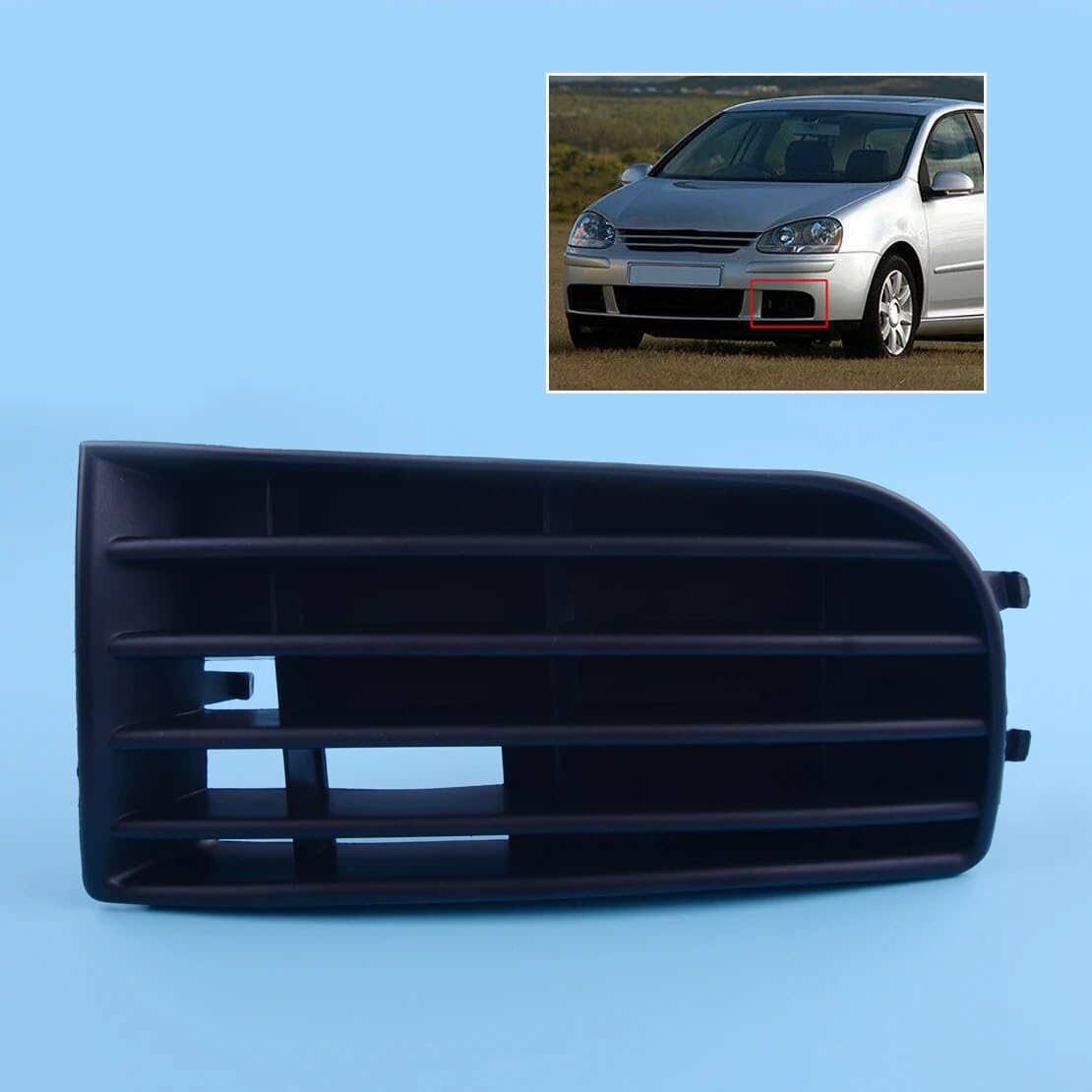 Zderzak przedni dolny lewy osłona lampy przeciwmgielnej kratka, dla VW, dla golfa, dla 5 MK5 2004 2005 2006 2007 2008 1K0 853 665 A Przednie grille samochodowe