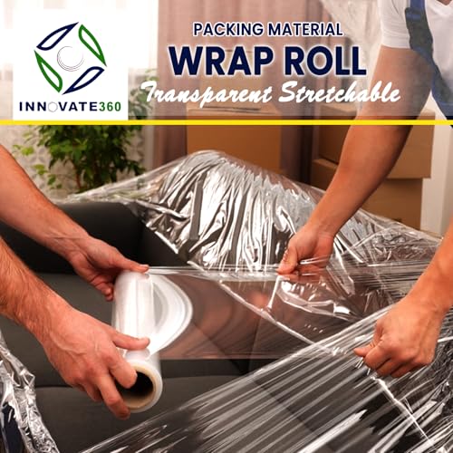 Image of INNOVATE360 Wrapping Roll for Packing Material,12 Inch (300 mm), 100 Meters Length, For Multipurpose Use,Pack of 1 (100 Meter Long)