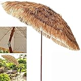 Estilo Hawaiano Tropical: la sombrilla de paja es perfecta para jardines, patios, balcones, playas, piscinas, bares, restaurantes o cualquier lugar donde necesite relajarse.