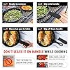Cbiumpro 2-Pack Cast Iron Handle Cover, Silicone Heat Resistant Hot Cast Iron Skillet Pan Handle Covers Holder Sleeve #3