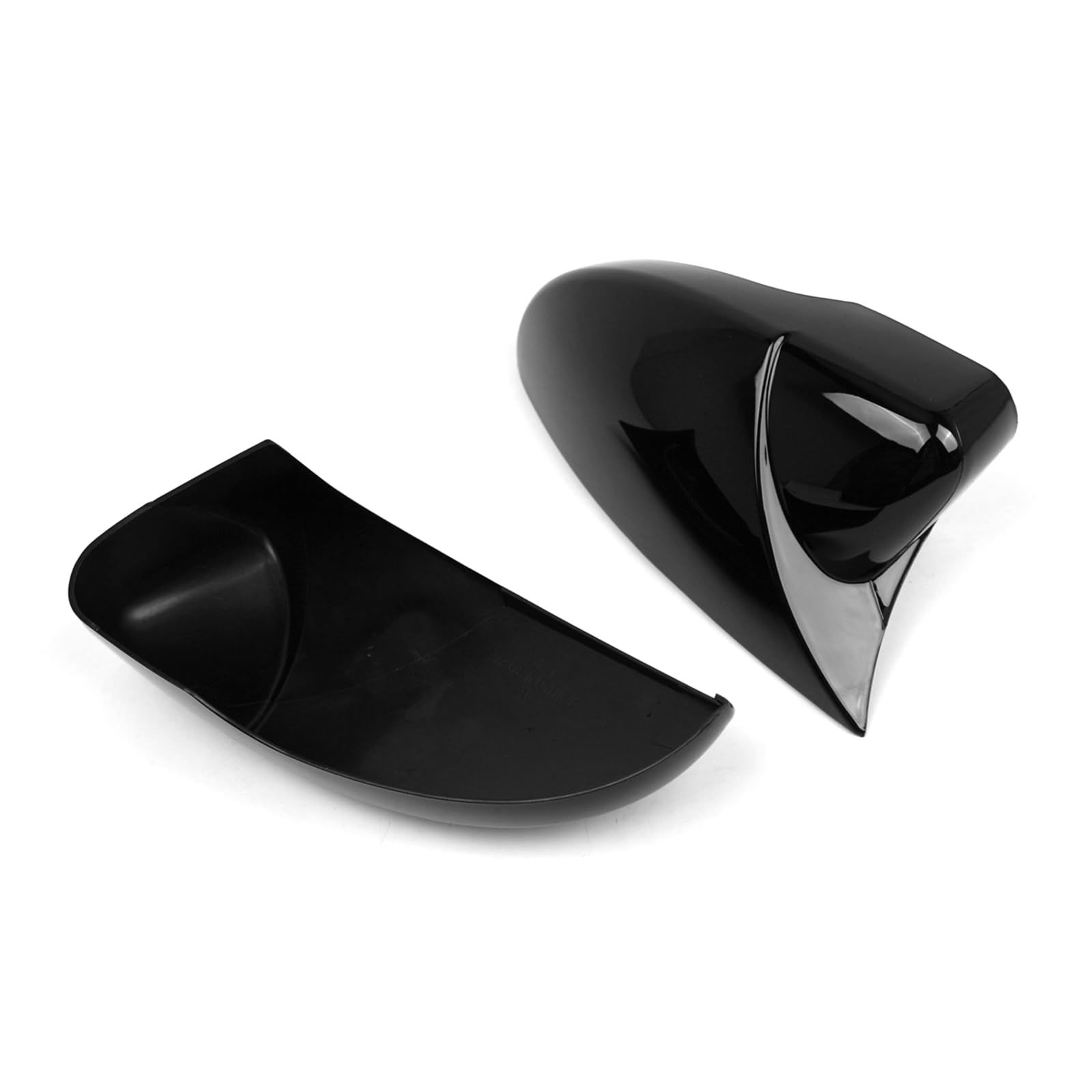 Shkalacar 2 PCS Carcasas Espejos Retrovisores, Tapa Cubierta Espejo Coche Repuesto para VW CC 2009-2017 EOS 2009-2016 Scirocco 2009-2017 OEM 3C8 857 537/ 3C8 857 538