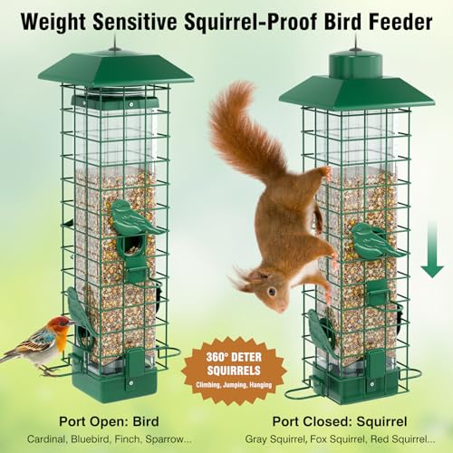 Gainsen WBF2405 Squirrel Proof Bird Feeder thumb #1