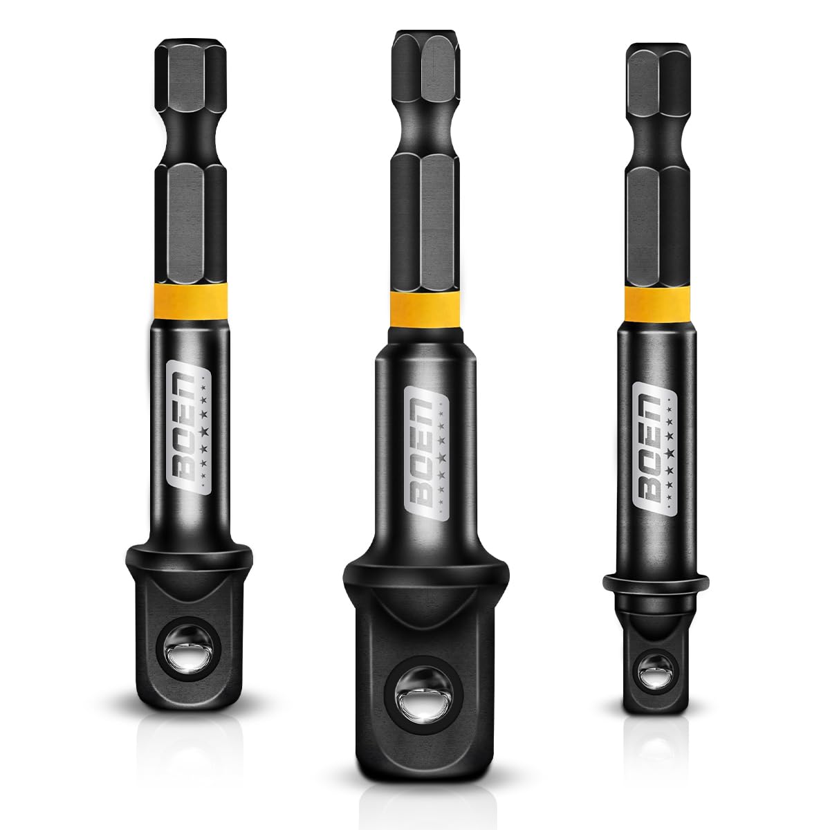 BOEN Impact Socket Adapter Set - 3 Sizes, FREE SHIPPING -1