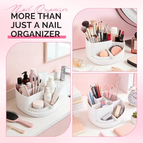 Caja organizadora para herramientas de uñas MelodySusie miniatura 6