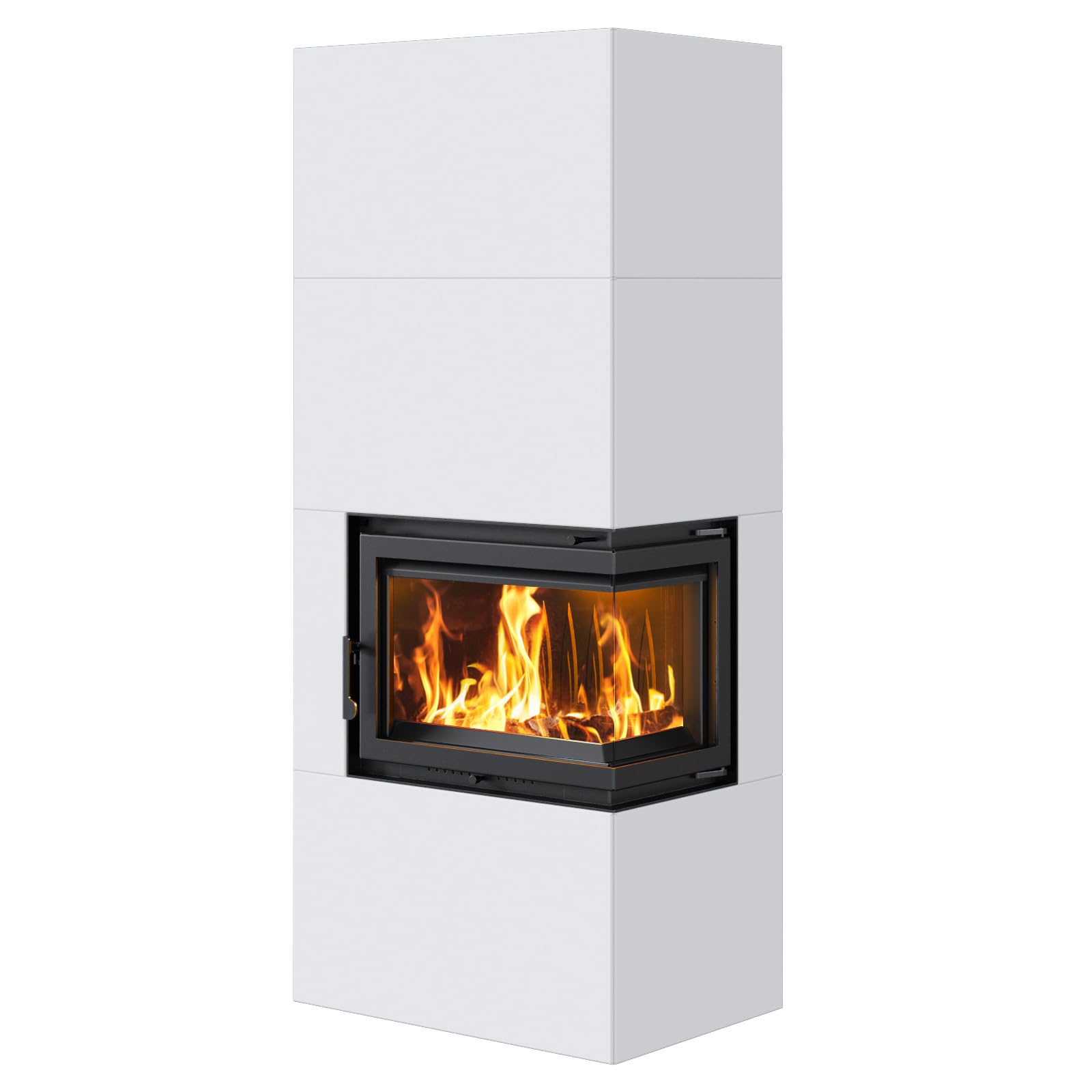 KRATKI Caminetto Modulare SIMPLE 8 kW Ø200 A Home Simple Box Ecodesign 2