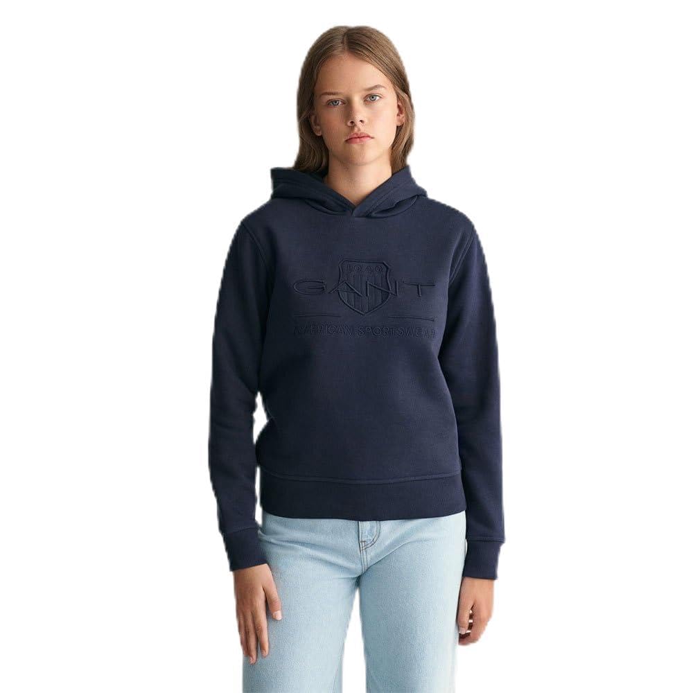 Gant Unisex Kinder Tonal As Hoodie Kapuzenpullover