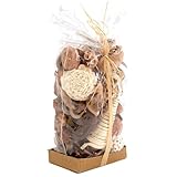 Potpourri Natur, getrocknetes Naturprodukt, Dekostreu 220g