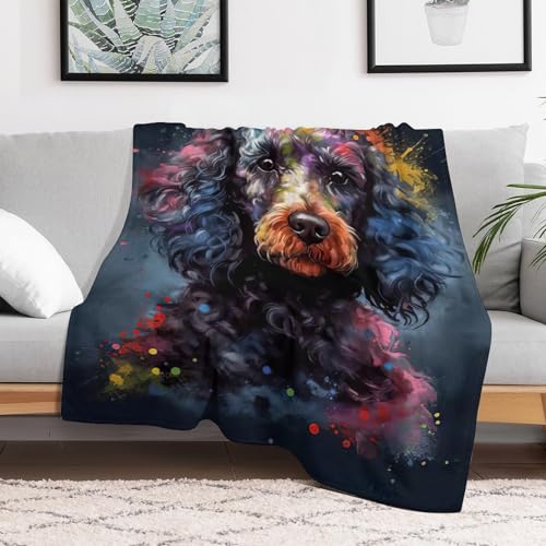 Couverture flanelle lavable machine plaid polaire chien - 3