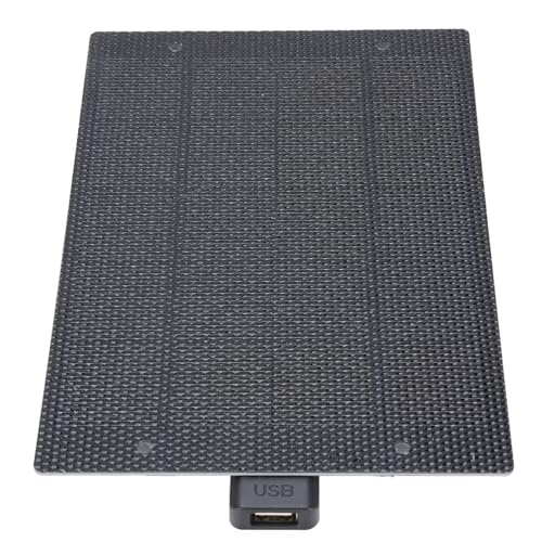 Solar Panel Kit 7W 5V, ETFE Solar Panel Kit, Monocrystalline Solar Charger for Mobile Phones for Boat Car RV Motorcycle Marine Automotive