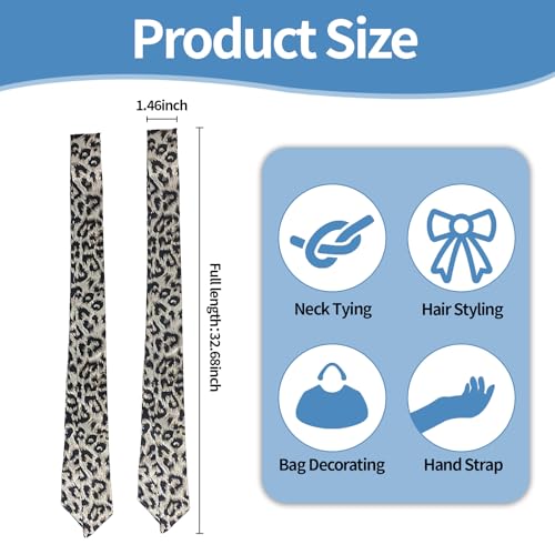 20Pack Women's Fashion Scarves, Versatile Imitation Silk Scarves for Handbag, Neck, Hair & Daily Styling2