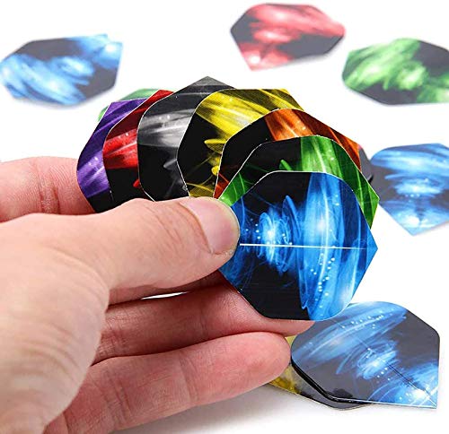 BIPY - Set di 75 steli in nylon e alette 2D in 2BA...