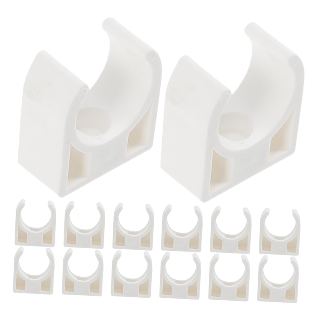 KONTONTY Motor Holder Brackets Clamp Set 30pcs Miniature Motor Mounting Brackets Clips for Dc Secure Fit