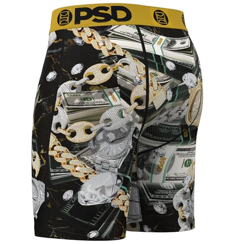 PSD Men's Icy Benjis Boxer Briefs, Multi, L3